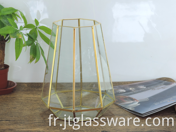 Home decoration Glass Geometric Terrarium 2